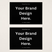 独自のデザインおよびプリントプロファイルカードの作成 (正面&裏面)