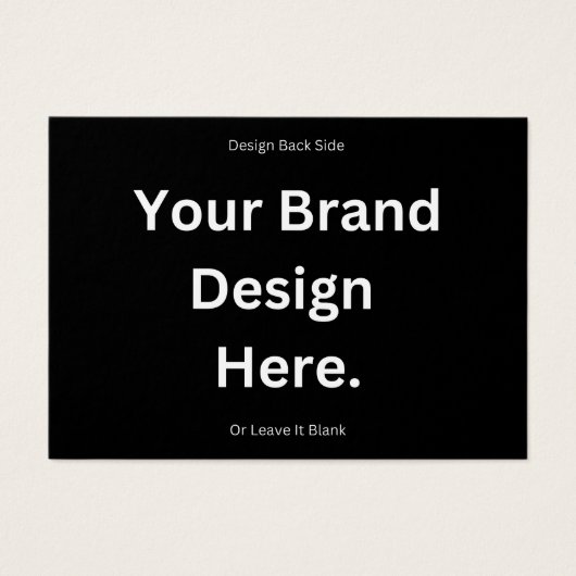 独自のデザインおよびプリントプロファイルカードの作成 (正面)