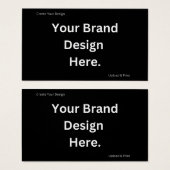 独自のデザインおよびプリントプロファイルカードの作成 (正面&裏面)