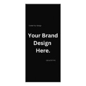 独自のデザインおよびプリントラックカードの作成 ラックカード (裏面)