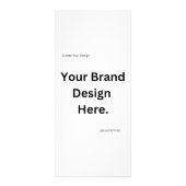 独自のデザインおよびプリントラックカードの作成 ラックカード (裏面)