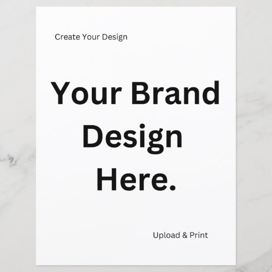独自のデザインおよびプリント紙シートの作成 (正面)
