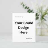 独自のデザインおよびプリント紙シートの作成 (スタンド正面)