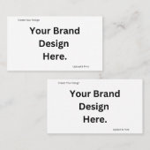 独自のデザインおよびプリント紹介カードの作成 紹介カード (正面/裏面)