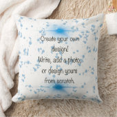 独自のデザインとフォトデコーユニークトの贈り物を作成 クッション (ブランケット)