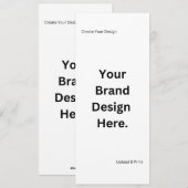 独自のデザインとプリントの作成 シーズンカード (正面/裏面)