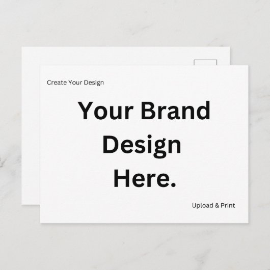 独自のデザインとプリントの作成 シーズンポストカード (正面/裏面)