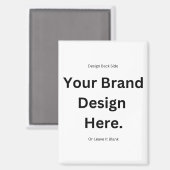 独自のデザインとプリントの作成 マグネット (正面/裏面)