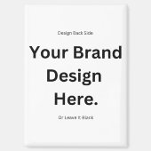 独自のデザインとプリントの作成 マグネット (正面)