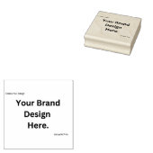 独自のデザインとプリントウッドアートスタンプの作成 ラバースタンプ (押印)