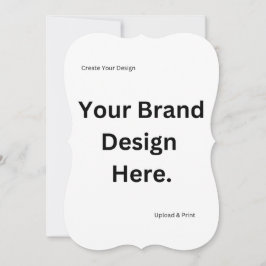 独自のデザインとプリントフラットカードの作成