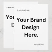 独自のデザインとプリントフラットホリデーカードの作成 シーズンカード (正面/裏面)