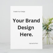 独自のデザインとプリントフラットホリデーカードの作成 シーズンカード (スタンド正面)