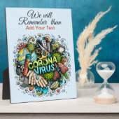 独自のデザインと文字:-)プラークを作成 フォトプラーク (側面)