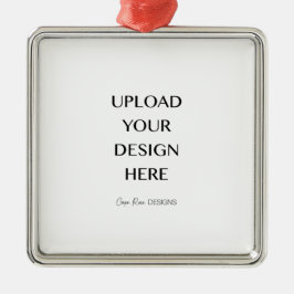 独自のデザインのアップロード メタルオーナメント