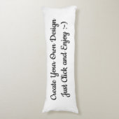 独自のデザインの作成：-) ボディピロー (正面縦)