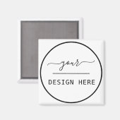 独自のデザインの作成 マグネット (正面/裏面)