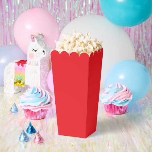 独自のデザインの大きなポップコーンの好意ボックスを作成 フェイバーボックス (パーティー)