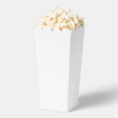 独自のデザインの大きなポップコーンの好意ボックスを作成 フェイバーボックス (はじけた状態)