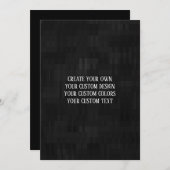 独自のデザインを作成する – カスタムデザイン サンキューカード (正面/裏面)