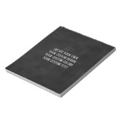 独自のデザインを作成する – カスタムデザイン ノートパッド (回転)