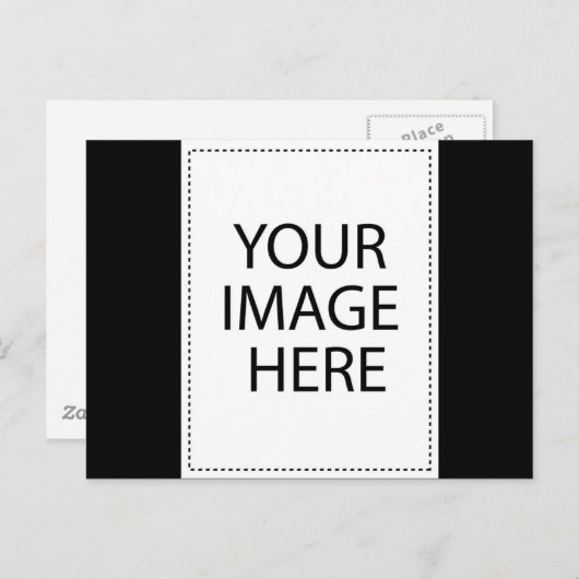 独自のデザインを作成空白の ポストカード (正面/裏面)