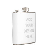 独自のデザインを作成6 ozビニールフラスコ包まれたク フラスク (右)