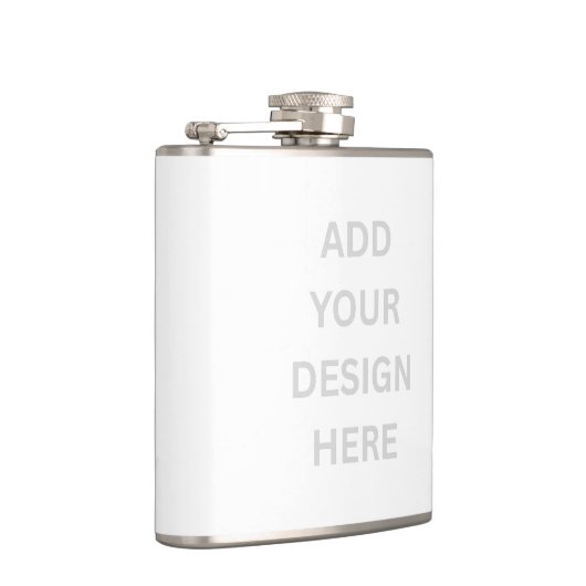 独自のデザインを作成6 ozビニールフラスコ包まれたク フラスク (右)