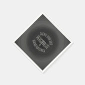 独自のデザインを作成 – カスタムデザイン スタンダードカクテルナプキン (角)