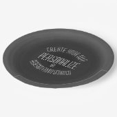 独自のデザインを作成 – カスタムデザイン ペーパープレート (アングル)