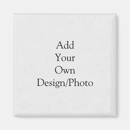 独自のデザインを追加 – Square Magnet マグネット (正面)