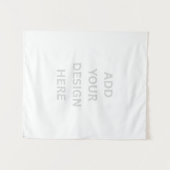 独自のデザインスモールタペストリーの作成 タペストリー (正面(横))