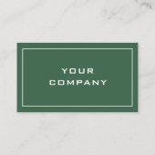 独自のデザインパーソナライズされた名刺 名刺 (裏面)