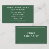 独自のデザインパーソナライズされた名刺 名刺 (正面/裏面)