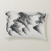 独自のデザインヴィンテージカスタム写真 アクセントクッション (裏面)