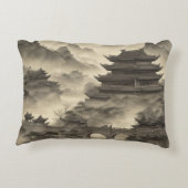 独自のデザインヴィンテージカスタム写真 アクセントクッション (裏面)