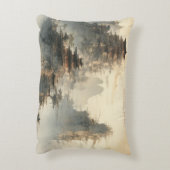 独自のデザインヴィンテージカスタム写真 アクセントクッション (裏面(縦))