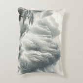 独自のデザインヴィンテージカスタム写真 アクセントクッション (裏面(縦))