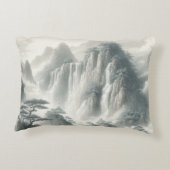 独自のデザインヴィンテージカスタム写真 アクセントクッション (裏面)