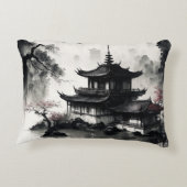 独自のデザインヴィンテージカスタム写真 アクセントクッション (裏面)