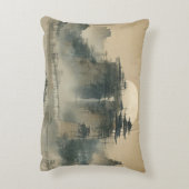 独自のデザインヴィンテージカスタム写真 アクセントクッション (裏面(縦))