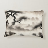 独自のデザインヴィンテージカスタム写真 アクセントクッション (裏面)