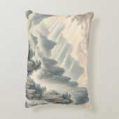 独自のデザインヴィンテージカスタム写真 アクセントクッション (裏面(縦))