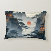 独自のデザインヴィンテージカスタム写真 アクセントクッション (裏面)