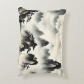 独自のデザインヴィンテージカスタム写真 アクセントクッション (裏面(縦))