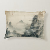 独自のデザインヴィンテージカスタム写真 アクセントクッション (裏面)