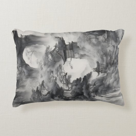 独自のデザインヴィンテージカスタム写真 アクセントクッション (正面)