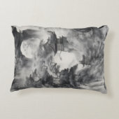 独自のデザインヴィンテージカスタム写真 アクセントクッション (裏面)