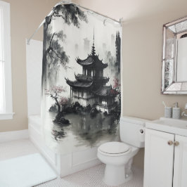 独自のデザインヴィンテージカスタム写真 シャワーカーテン