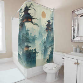 独自のデザインヴィンテージカスタム写真 シャワーカーテン